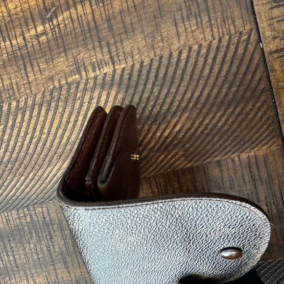 - Louis Vuitton Monogram Porte Monnaie Gousset Coin Purse wallet/ - Picture 10 of 17